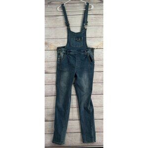 JouJou Stretch Denim Jeans Overalls Juniors Size‎ 13 Blue Medium Wash